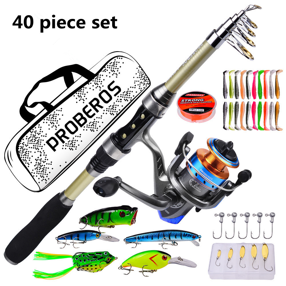 Fly Fishing Set - Conjunto de 40 peças de novas