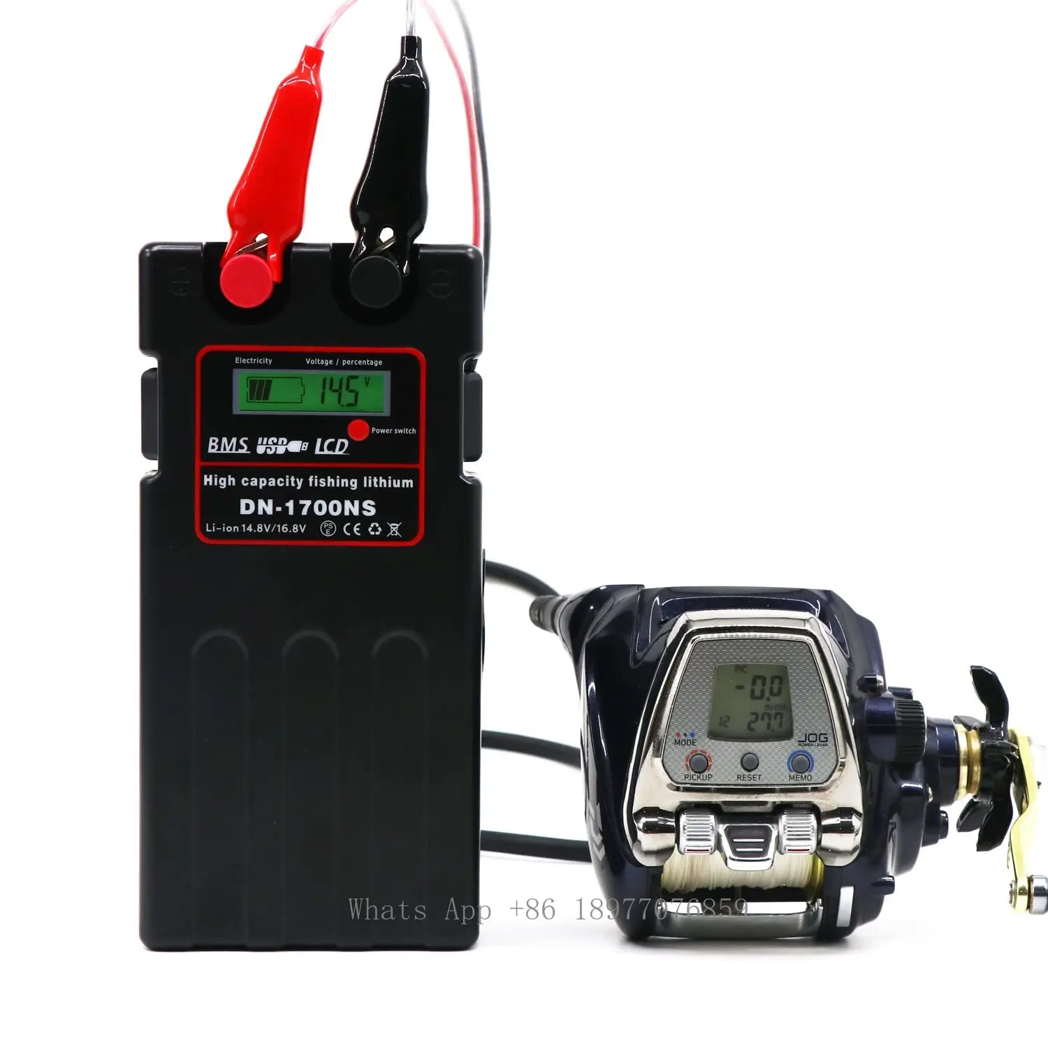 Fishing Equipment Daiwa - DN-1700NS 12800mah portátil daiwa carretel de