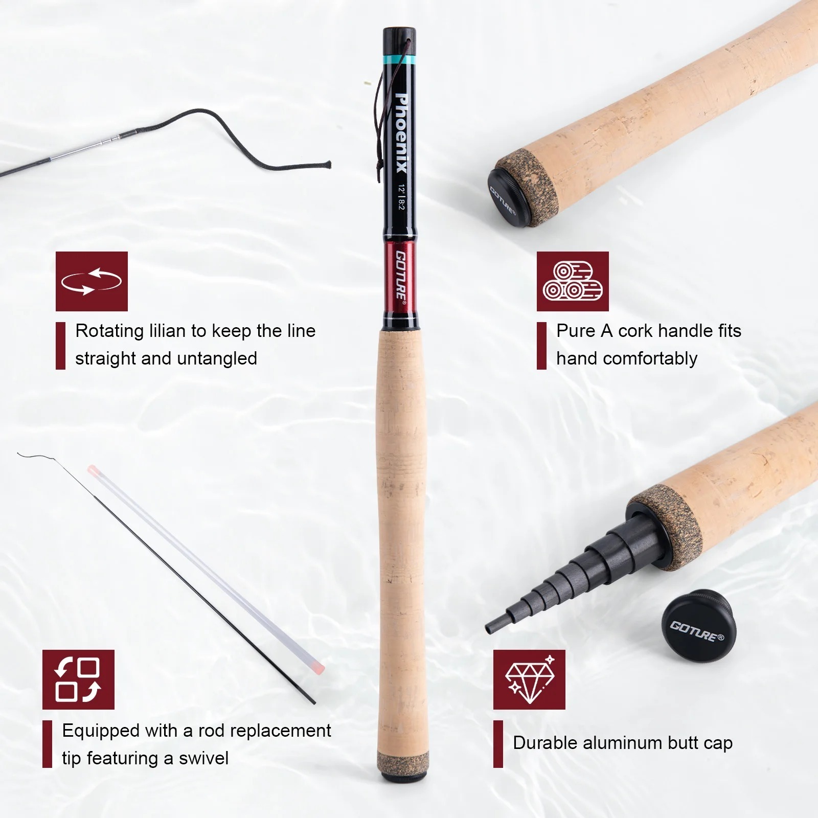 Conjunto de Vara de Pesca Tenk - Fly Fishing Set avaliação e preço