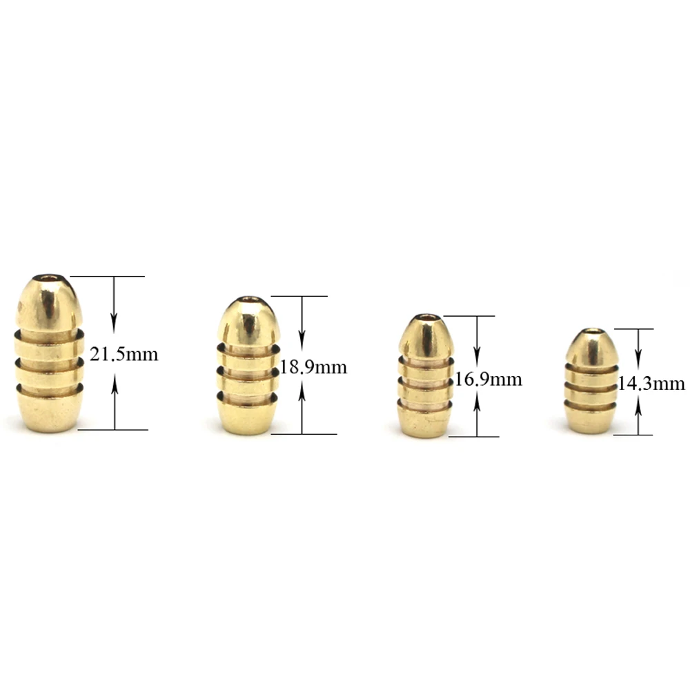 20 pçs latão cobre chumbadas d - Fly Fishing Set avaliação e preço