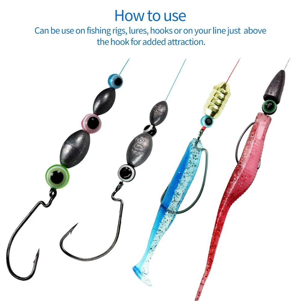 Luminous Fish Eye Fishing Bead - Fly Fishing Set avaliação e preço