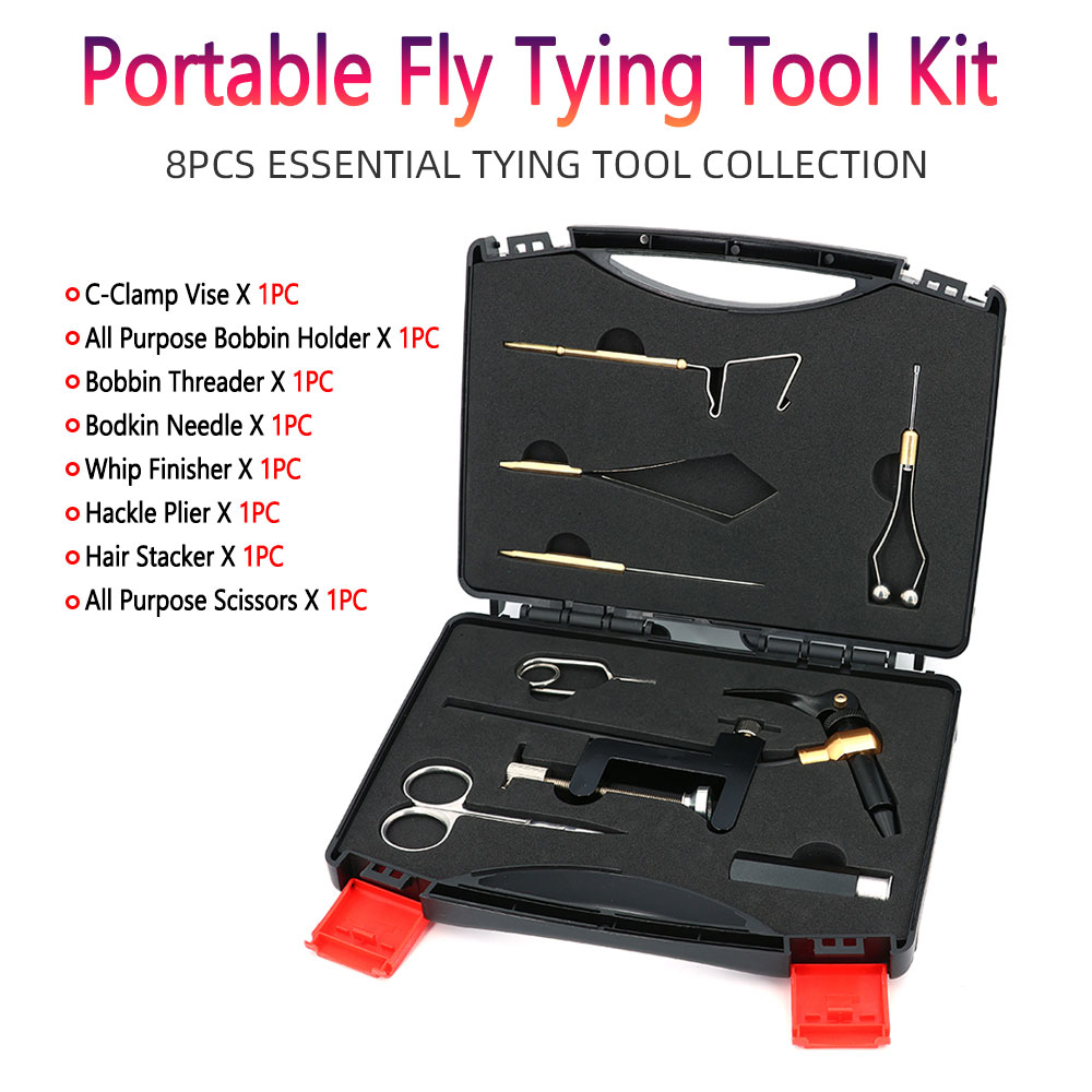 Kit de Ferramentas para Atado  - Fly Fishing Set avaliação e preço